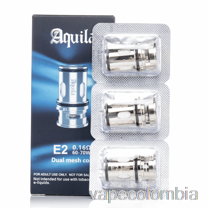 Bobinas De Repuesto Vape Desechables Horizonte Tech Aquila Bobinas De Malla Dual 0.16ohm E2